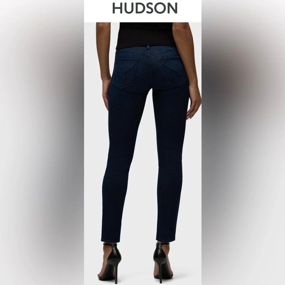 UEC HUDSON BARBARA SUPER SKINNY ANKLE JEAN LOS ANGELES SZ 24 WASH-Rescue